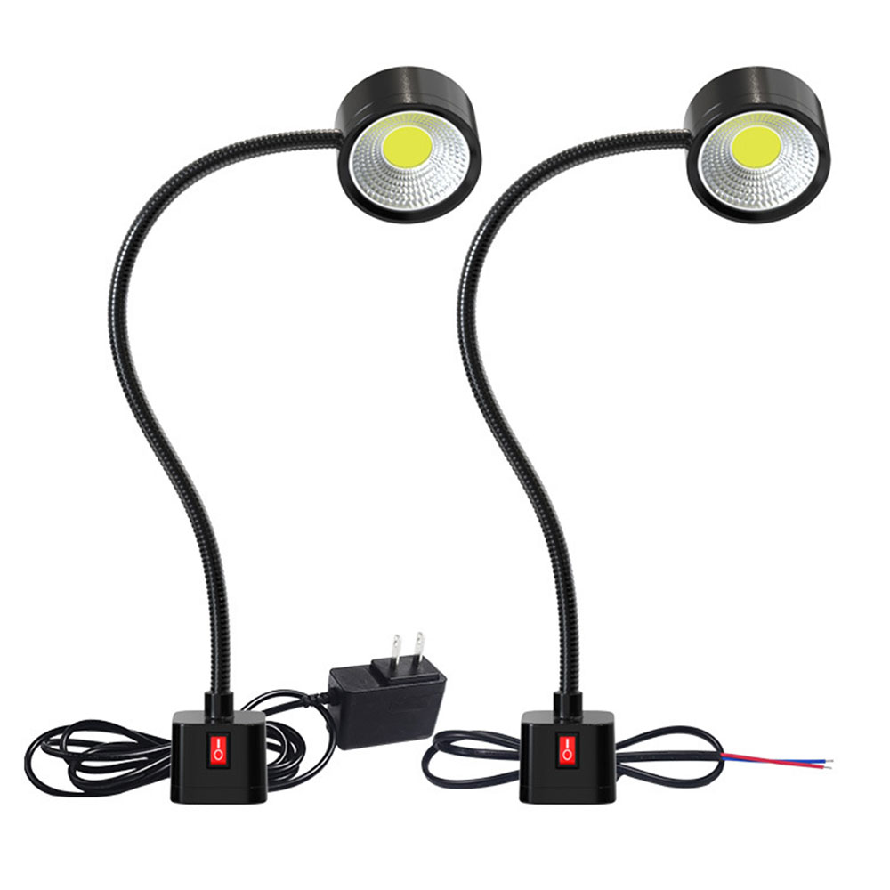 Tech Acc - จัดส่งฟรี 10W จักรเย็บผ้าอุตสาหกรรมไฟ LED มัลติฟังก์ชั่นแบบพกพาโคมไฟทํางานแม่เหล็กสําหรับ Workshop