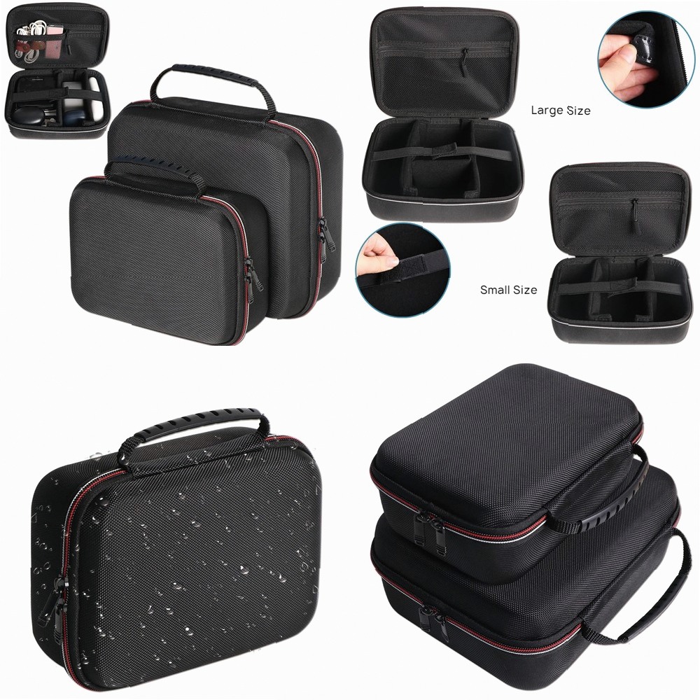 Tech Accessories Hard Case - กระเป๋าใส่ EVA สำหรับอุปกรณ์อิเล็กทรอนิกส์ กระเป๋าจัดเก็บอุปกรณ์สำหรับพาวเวอร์แบงค์ เมาส์ ฮาร์ดไดรฟ์