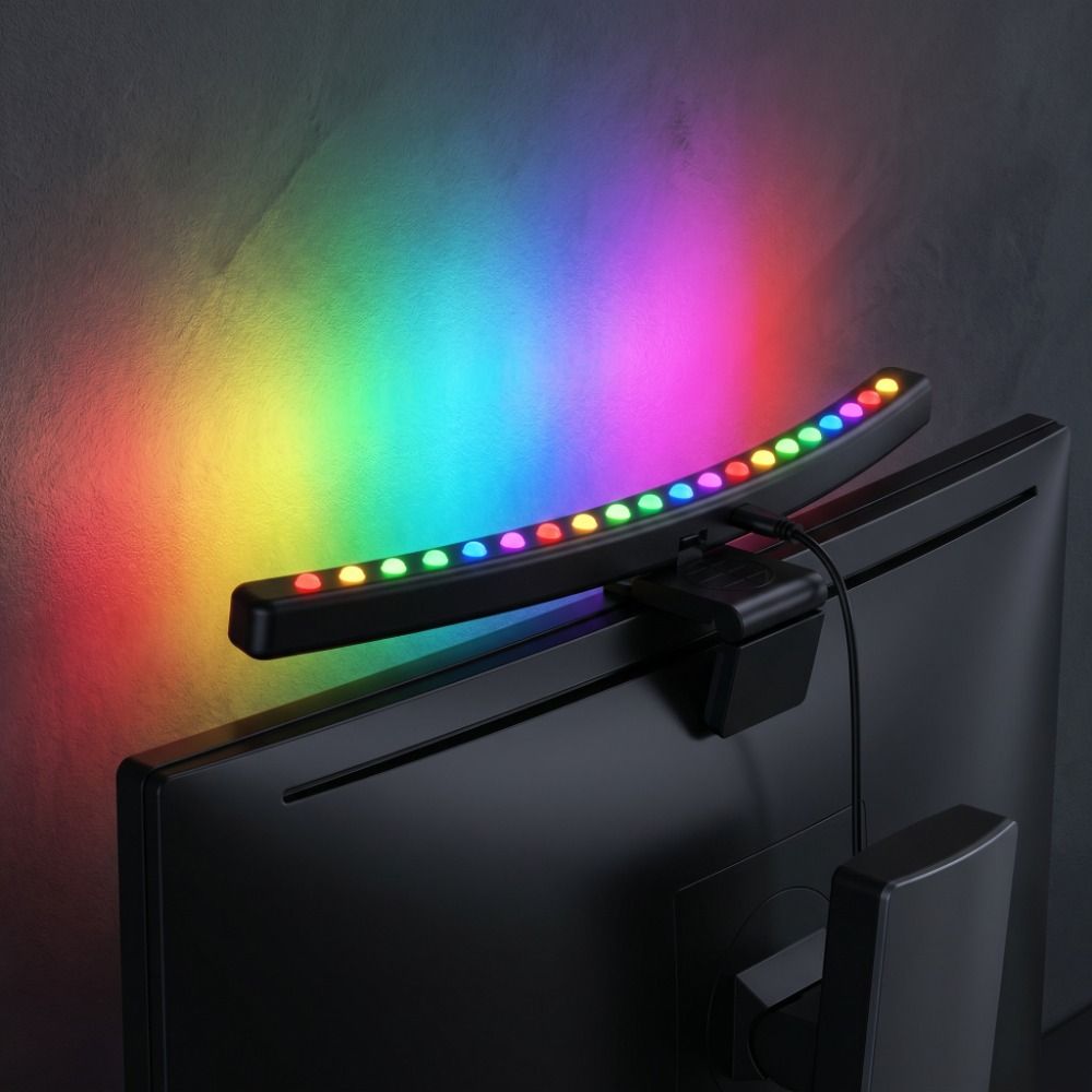 Monitor Light Bar - ไฟ RGB สำหรับตกแต่งบรรยากาศ ควบคุมการหรี่แสงด้วยระบบสัมผัส ไฟ LED