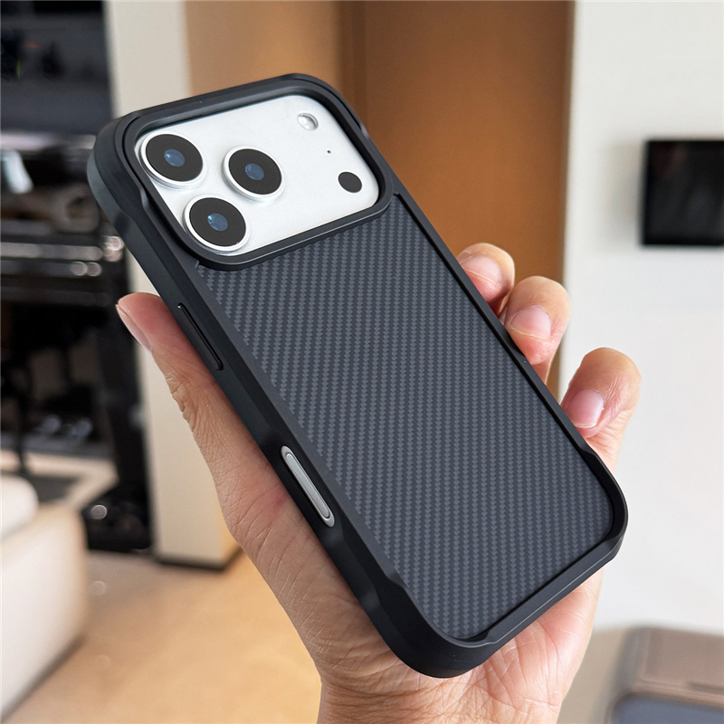 Tech Accessories Hard Case - เคสกันกระแทก Magsafe Original Tech Woven Carbon