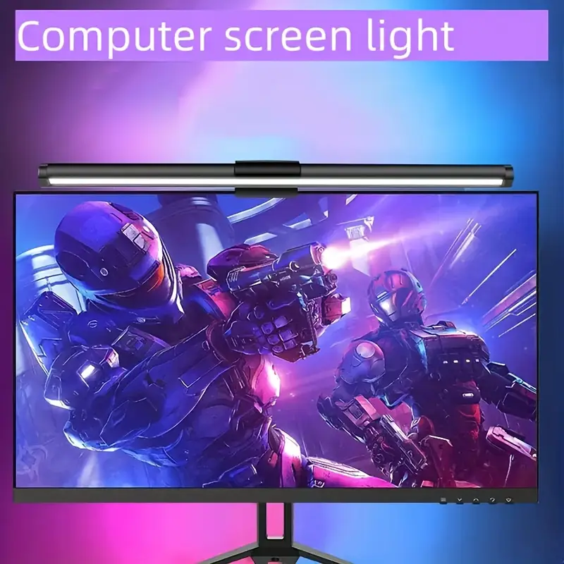 Monitor Light Bar - โคมไฟตั้งโต๊ะ RGB ขนาด 40 ซม. ไฟบรรยากาศสำหรับคอมพิวเตอร์