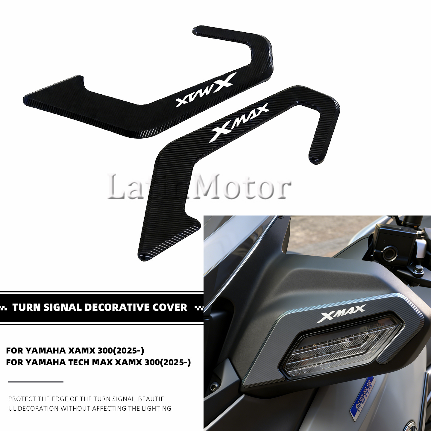X Tech Accessories - สำหรับ Yamaha XMAX300 XMAX TECH MAX