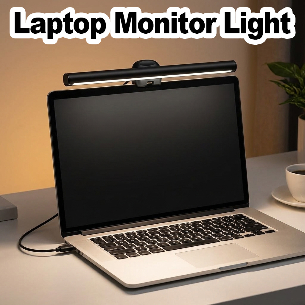 Monitor Light Bar - แถบไฟสำหรับหน้าจอแล็ปท็อป ปรับความสว่างได้ 10 ระดับ ไม่มีแสงสะท้อน ประหยัดพื้นที่