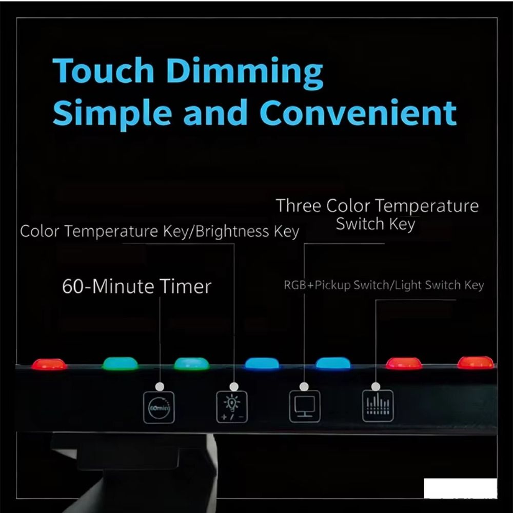 ไฟ RGB สำหรับตกแต่งบรรยากาศ คว - Monitor Light Bar บทวิจารณ์และราคา
