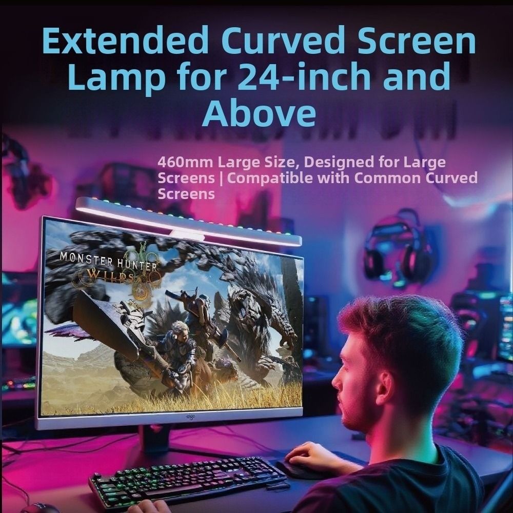 ไฟ RGB สำหรับตกแต่งบรรยากาศ คว - Monitor Light Bar บทวิจารณ์และราคา