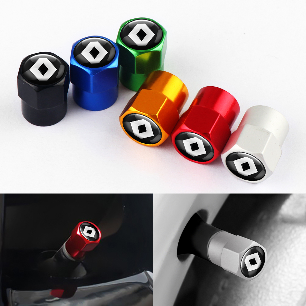 ฝาครอบวาล์วลมยางรถยนต์ 4 ชิ้น  - Tech Accessories Dacia บทวิจารณ์และราคา