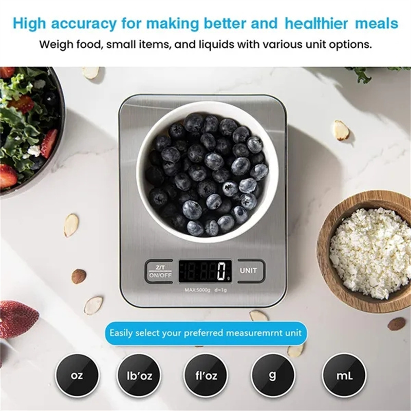 เครื่องชั่งดิจิตอลอิเล็กทรอนิก - High Tech Kitchen Accessories บทวิจารณ์และราคา