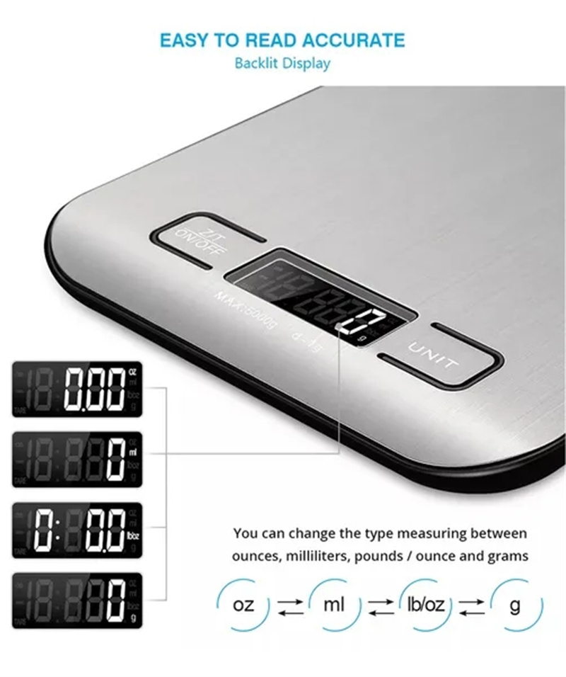 เครื่องชั่งดิจิตอลอิเล็กทรอนิก - High Tech Kitchen Accessories บทวิจารณ์และราคา