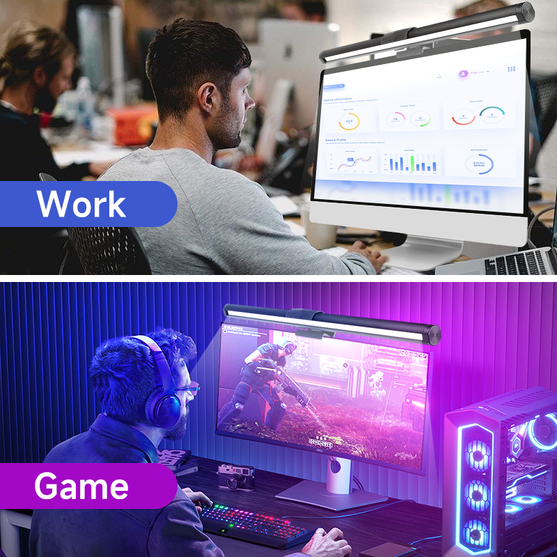 จอมอนิเตอร์โคมไฟ LED แบบตั้งโต - Monitor Light Bar บทวิจารณ์และราคา