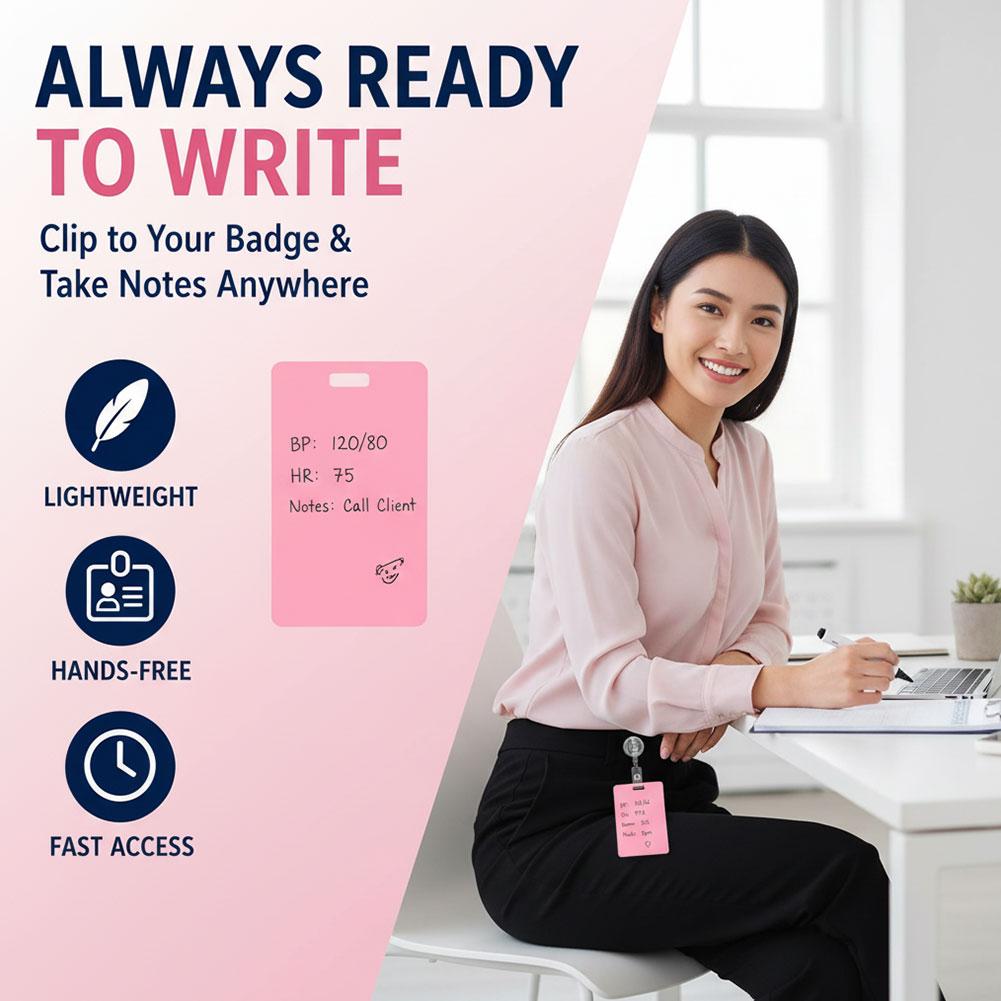 ป้ายบันทึกแบบพกพา ลบได้ ใช้ซ้ำ - Tech Accessories For Office บทวิจารณ์และราคา