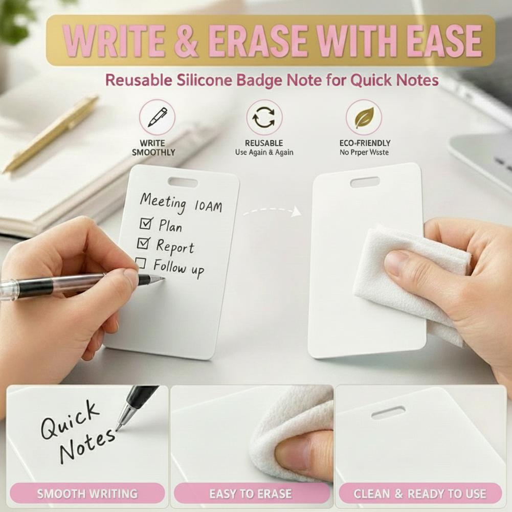 ป้ายบันทึกแบบพกพา ลบได้ ใช้ซ้ำ - Tech Accessories For Office บทวิจารณ์และราคา