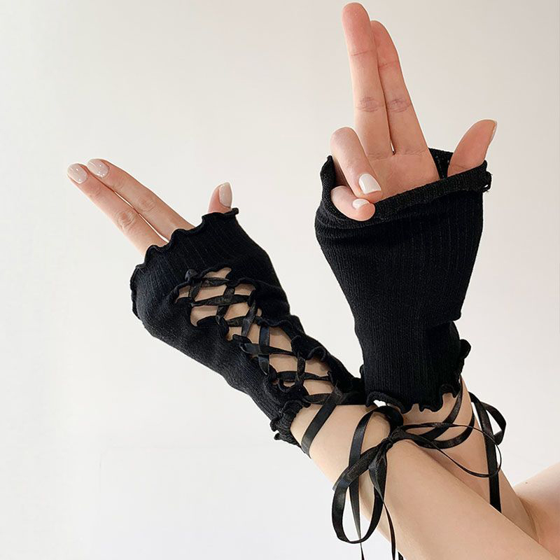 ถุงมือ Y2K สไตล์โลลิต้าสาวหวาน - Y2K Tech Accessories บทวิจารณ์และราคา