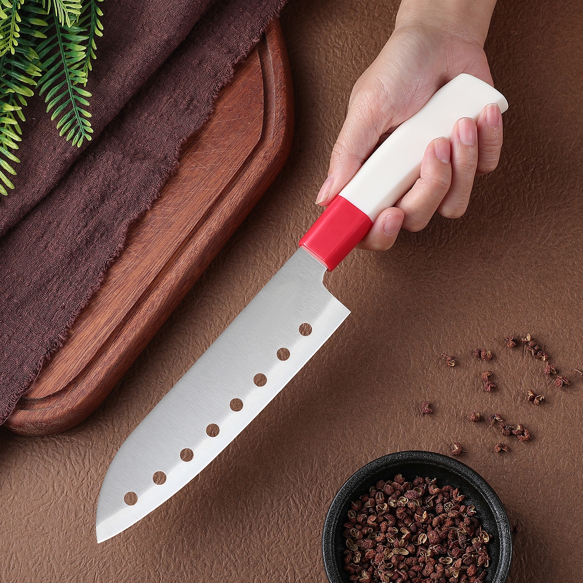 มีดทำครัวสแตนเลส มีดหั่นเนื้อ  - High Tech Kitchen Accessories บทวิจารณ์และราคา