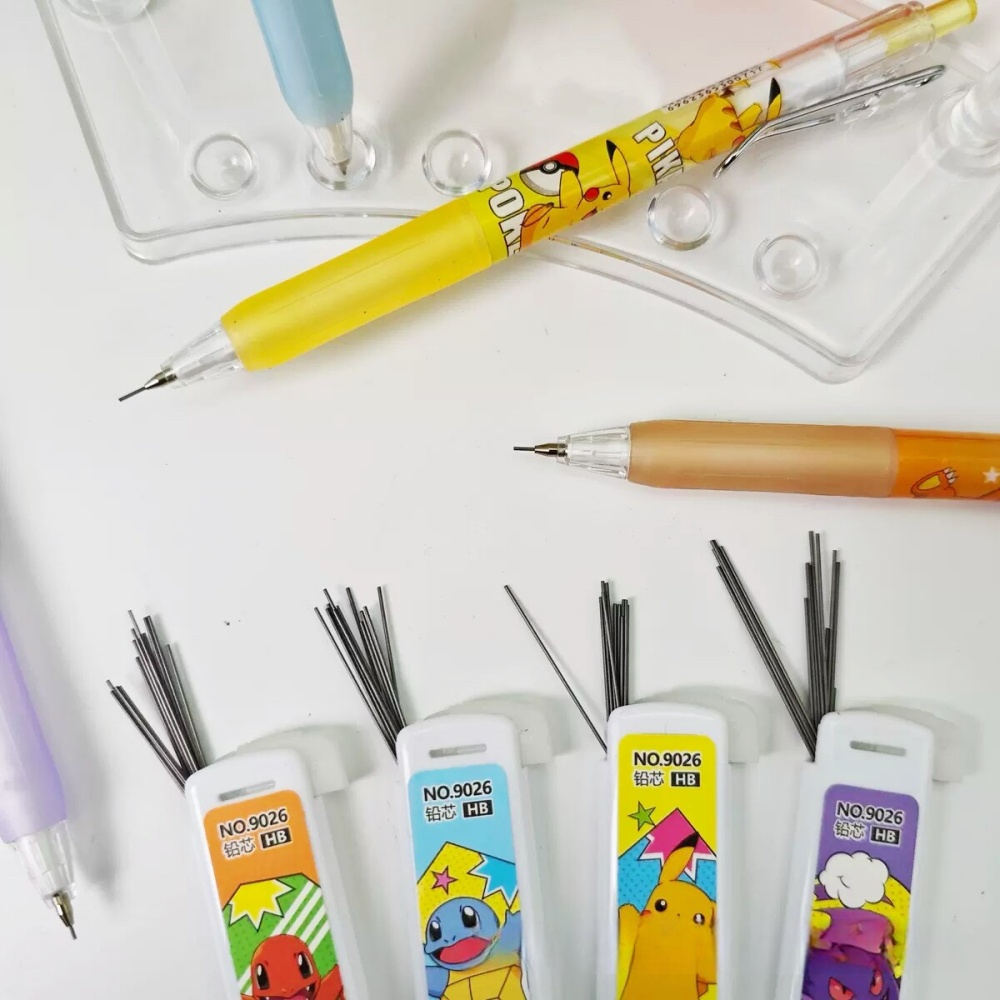 โปเกมอน ปิกาจูชุดดินสอกดการ์ตู - Tech Office Accessories บทวิจารณ์และราคา