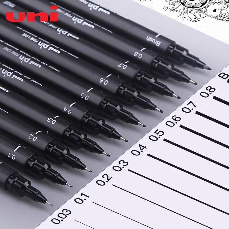 ญี่ปุ่น UNI เข็มเจลปากกา PIN-2 - Tech Office Accessories บทวิจารณ์และราคา