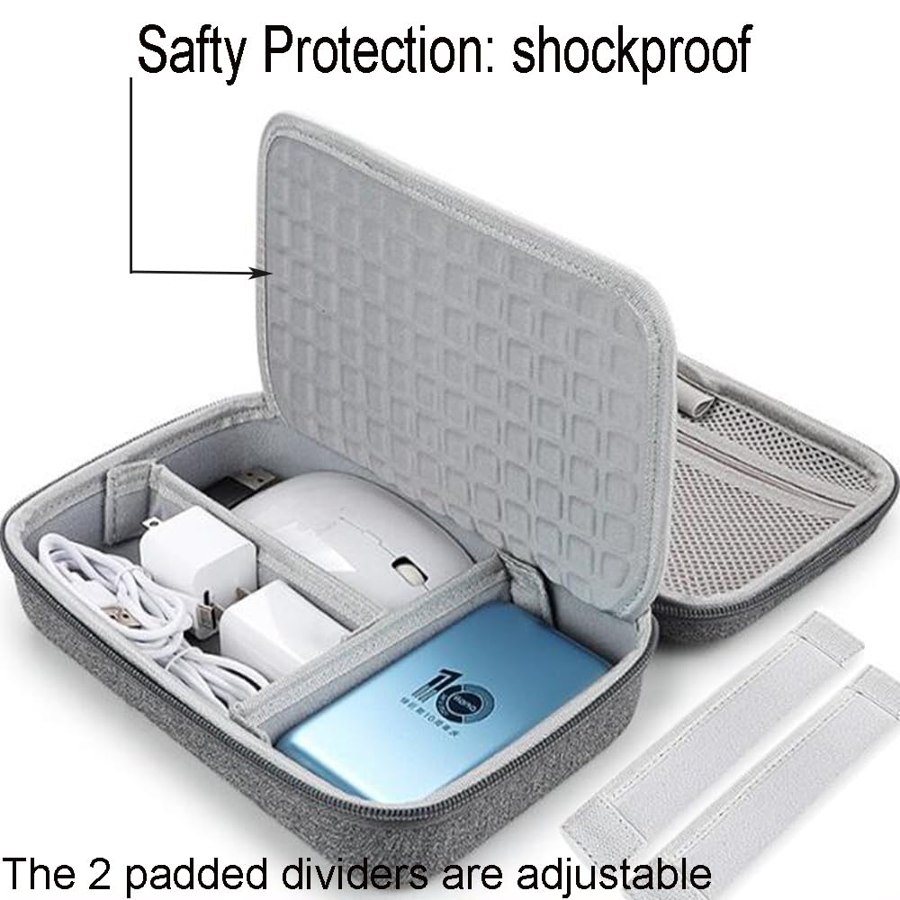 กระเป๋าใส่ของอิเล็กทรอนิกส์แบบ - Tech Accessories Hard Case บทวิจารณ์และราคา