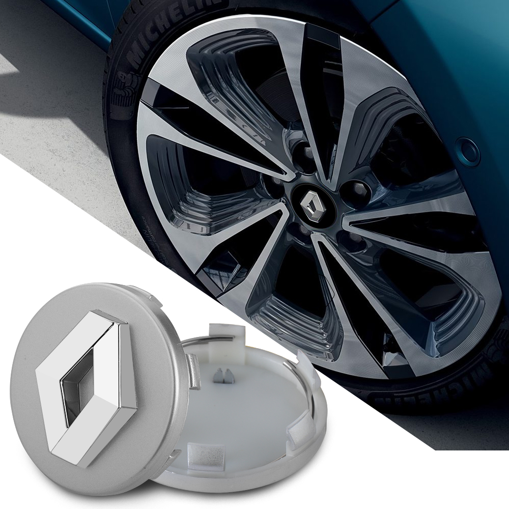 ฝาครอบดุมล้อรถยนต์ 4 ชิ้น ขนาด - Tech Accessories Dacia บทวิจารณ์และราคา