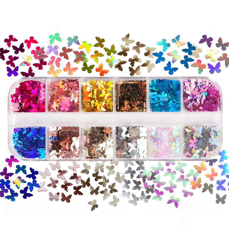 ผสมสีเรืองแสงผีเสื้อ Glitter ต - Tech Accessories Usa บทวิจารณ์และราคา