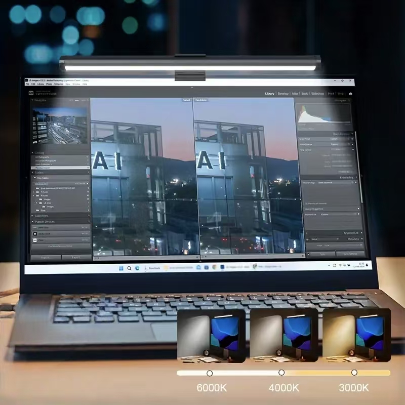ไฟ LED แบบแขวนพร้อมแหล่งจ่ายไฟ - Monitor Light Bar บทวิจารณ์และราคา