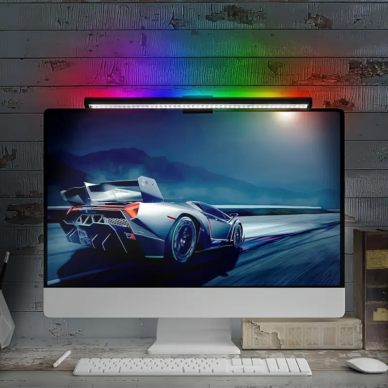 โคมไฟตั้งโต๊ะ RGB ขนาด 40 ซม.  - Monitor Light Bar บทวิจารณ์และราคา