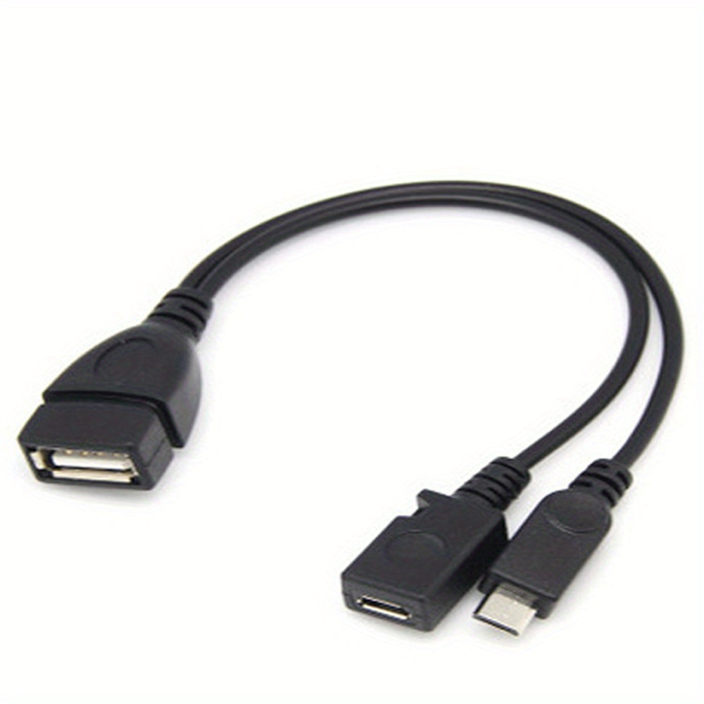 2-in-1 OTG USB to Micro USB Sp - Tech Accessories Tablet บทวิจารณ์และราคา