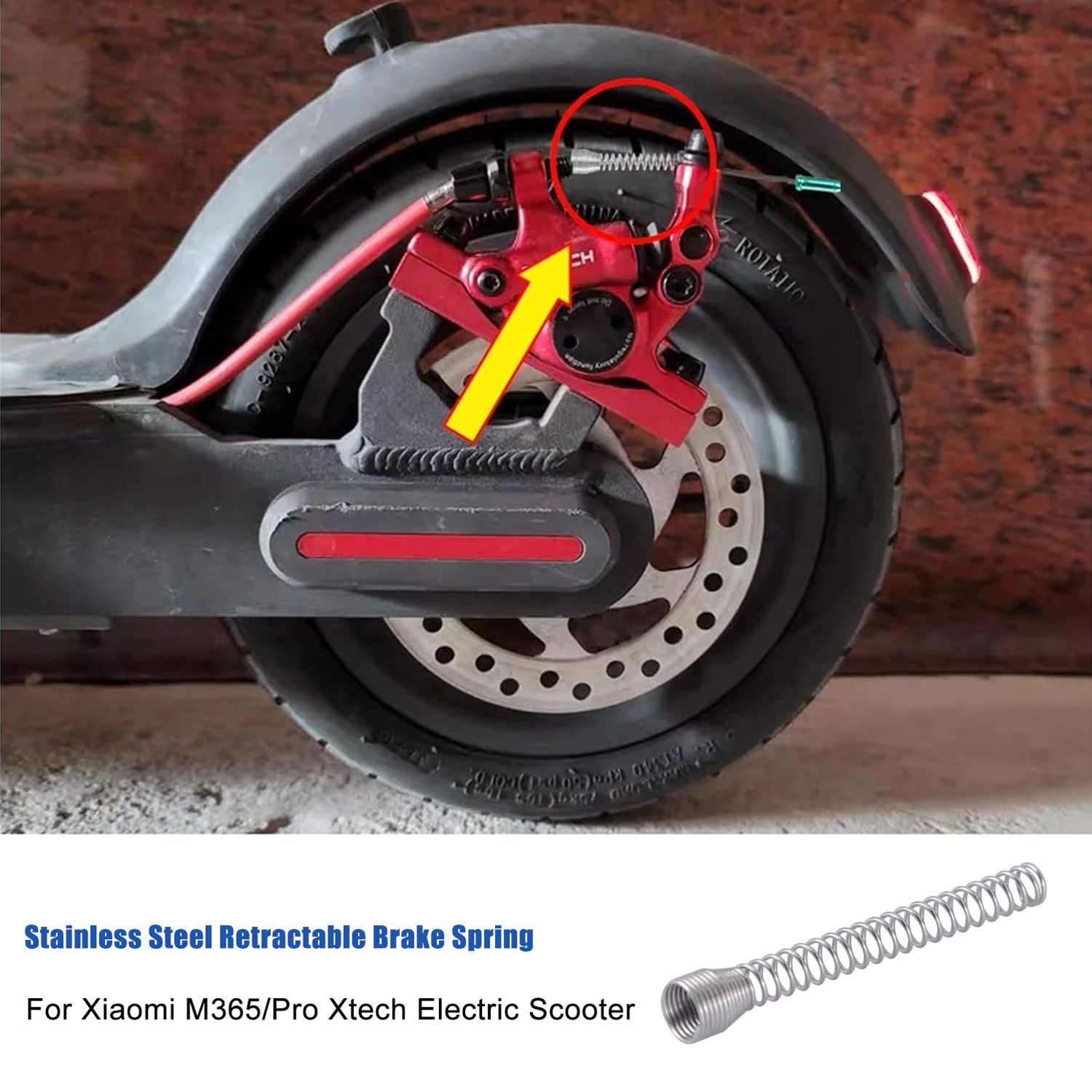 สปริงเบรกแบบยืดหดได้ทำจากสแตนเ - X Tech Accessories บทวิจารณ์และราคา