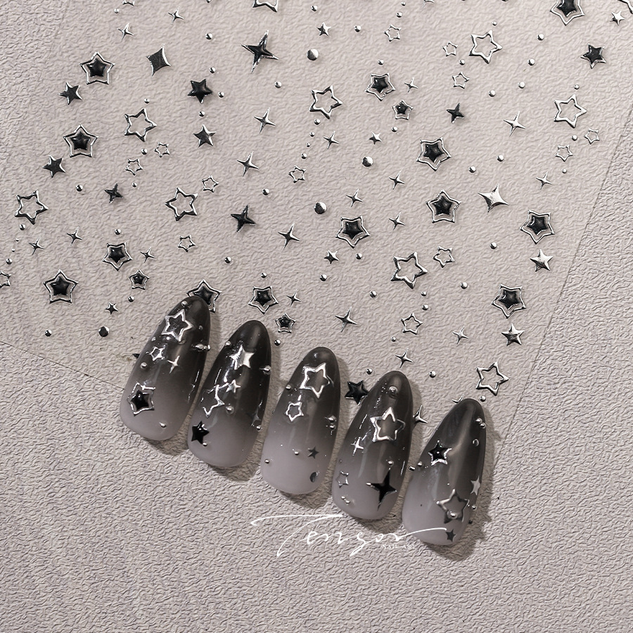 1 PC 5D Y2K Gothic โลหะสีดําดา - Y2K Tech Accessories บทวิจารณ์และราคา