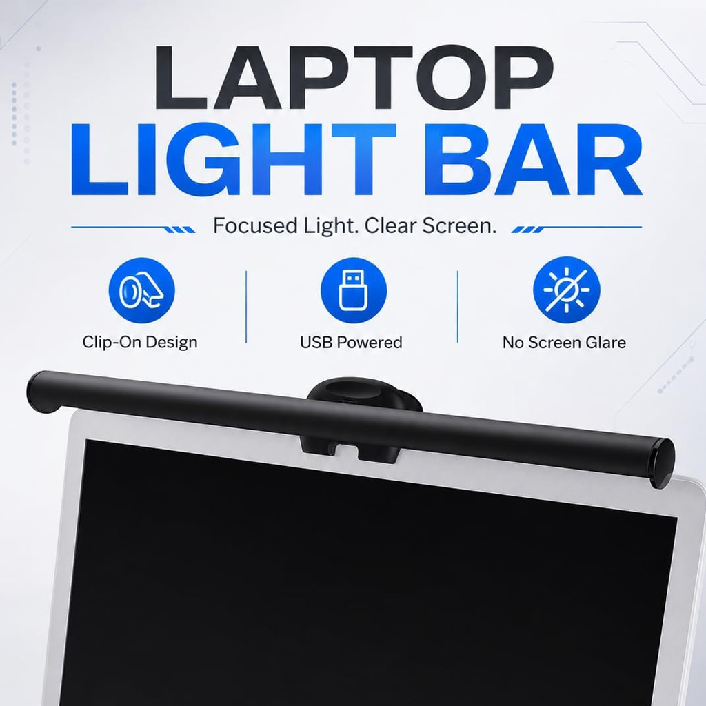 แถบไฟสำหรับหน้าจอแล็ปท็อป ปรับ - Monitor Light Bar บทวิจารณ์และราคา