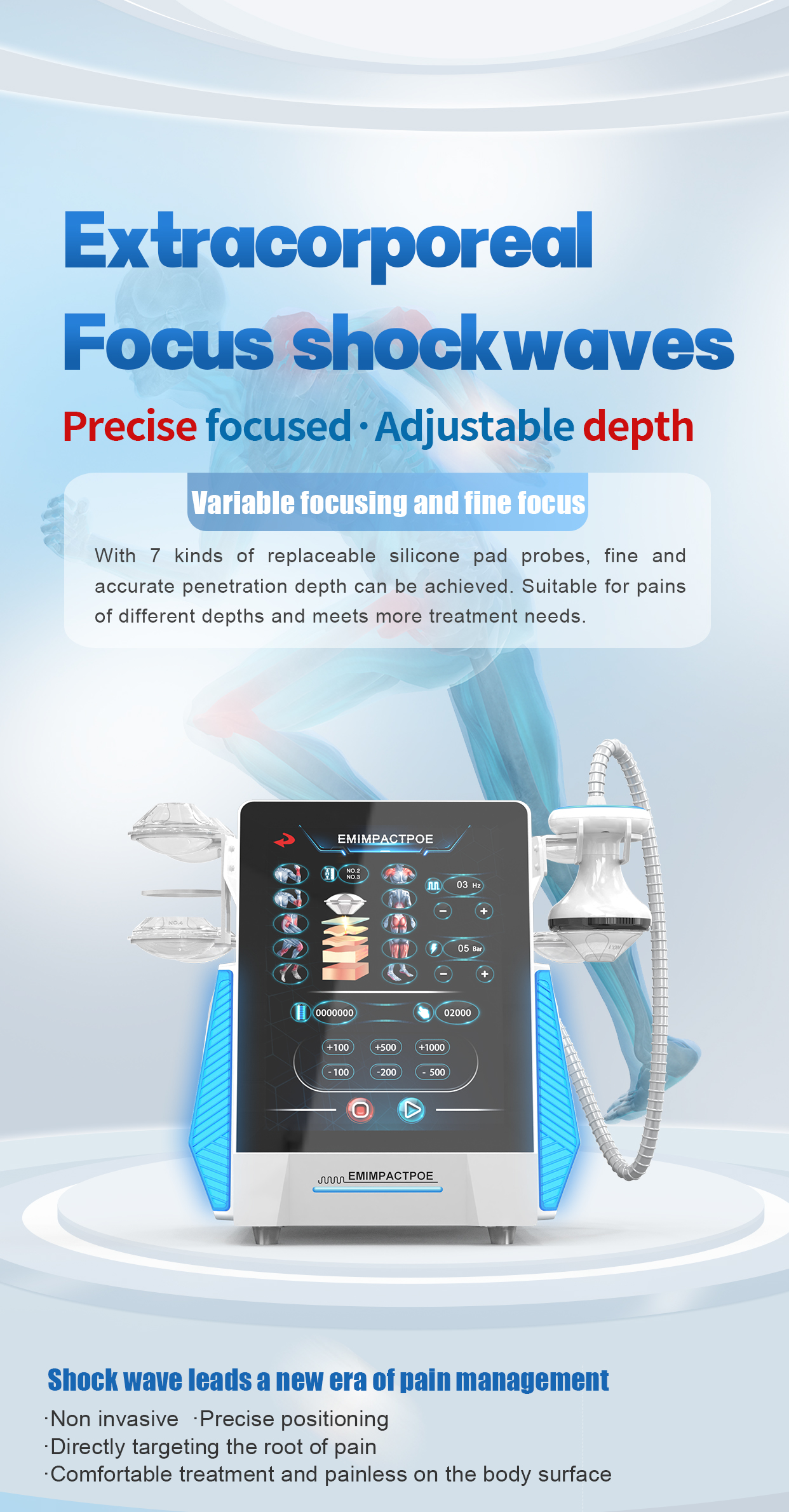 อุปกรณ์บำบัดด้วยคลื่นกระแทกระด - Japanese Tech Accessories บทวิจารณ์และราคา